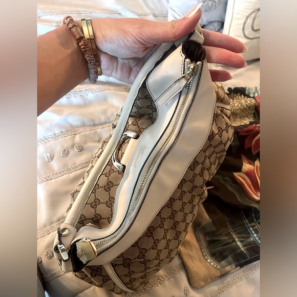 Gucci Canvas Abbey D-Ring Hobo Shoulder Bag - Picture 14 of 16